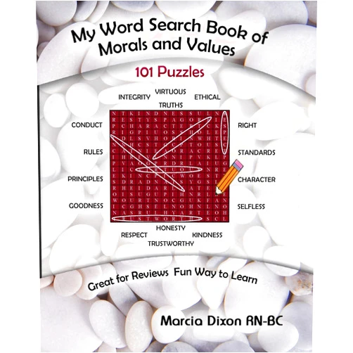 By Marcia A Dixon (Author) My Word Search Book of Morals and Values