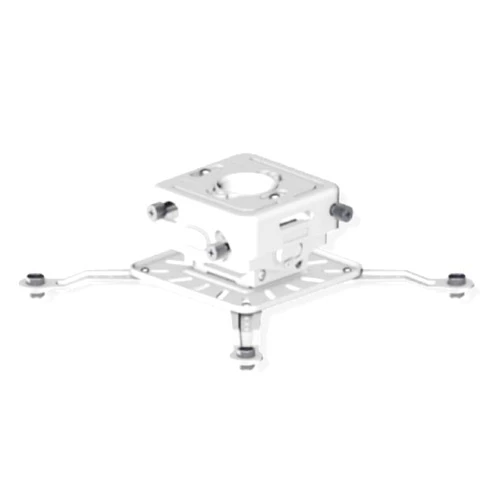 Crimson AV JR3W SyncPro Universal Mount for Projectors with Micro Adjustment, White, 70lb (31.8kg) Weight Capacity, 13.8