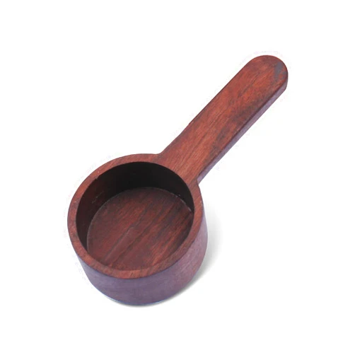 Pitasha Wooden Coffee Spoon, Coffee Scoop Measuring for Coffee Beans, Whole Beans Ground Beans or Tea, Home Kitchen Tools Utensils - 8g, 20ml - Walnut