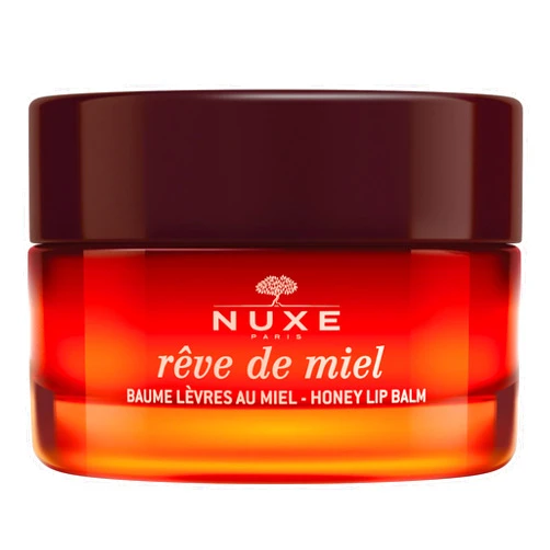 NUXE Ultra Nourishing Lip Balm with Honey - 100% Natural Organic Moisturizer for Cracked & Dry Lips With Shea Butter & Vitamin E, 0.52 oz