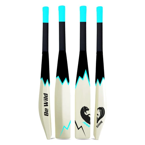 Jaspo Be Wild Heavy Duty Plastic Cricket Bat Full Plastic bat Hard Plastic Bat Cricket bat Full Size for All Age Groups – Kids Boys Girls Adults
