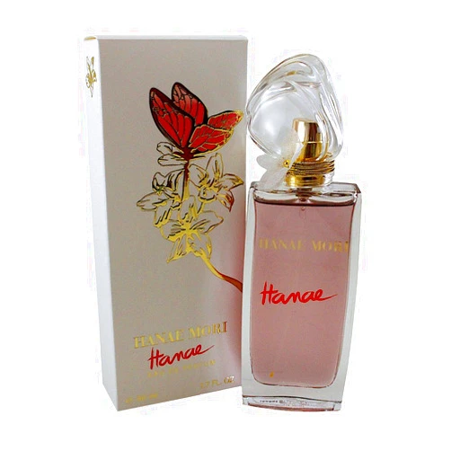 Hanae Mori Eau De Parfum Spray, 1.7 Ounce, Red/Orange