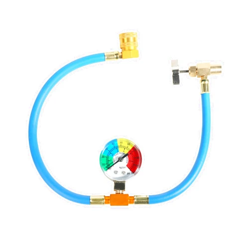 Bylikeho R134a Refrigerant Recharge Kit,AC Refrigerant Charge Hose,Car Accessories 1/2” Can Tap Dispensing Valve and R134A Quick Coupler,AC Recharge Kit,Fit for Car AC Air Conditioning Refrigerant