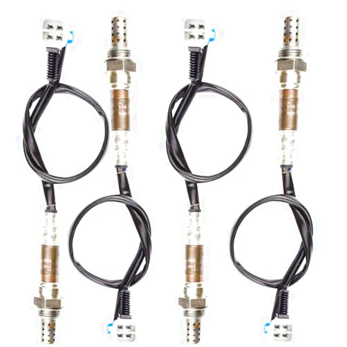 Higherbro 4PCS Oxygen O2 Sensor for 2003 2004 2005 Chevrolet Chevy Tahoe 5.3L; 2003-2005 GMC Sierra 1500 5.3L Upstream + Downstream