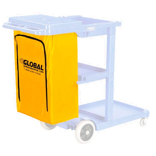 Global Industrial Replacement Vinyl Bag for Janitorial Cart