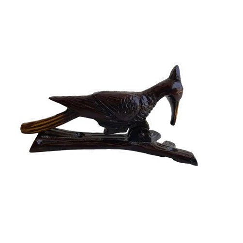 CHAKRIK Black Antique, Brass, Ring Door Knocker (Brass Bird Door Knocker)