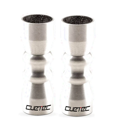 Cuetec Billiard/Pool Cue Accessory: Bowtie 3-in-1 Billiard Cue Tip Tool (Scuffer, Shaper and Aerator), Pack of 2