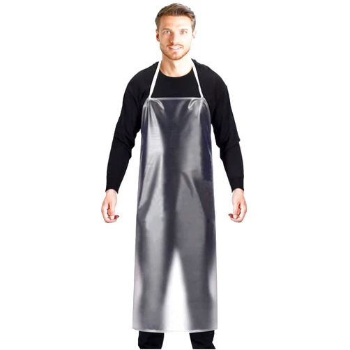 Younber Waterproof Plastic Apron Transparent PVC, Keeps You Clean and Dry When Dishes Washing Kitchen Cooking Lab Work Butcher Dog Grooming Cleaning Fish Unisex 45.3in x 27.5in