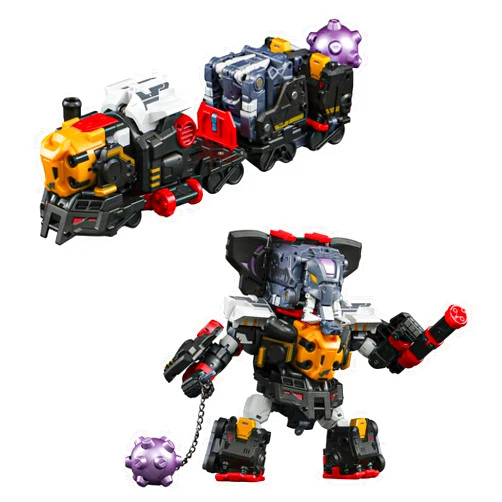 BEASTBOX MECHABEAST BMM-01 PSYCHOTRAIN Deformation Toys Action Figure, Transforming Mecha Elephant & Train, for Boys & Collectors, Ages 8+