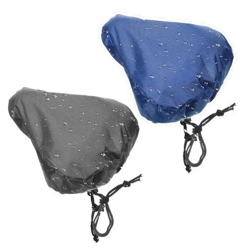 Skrfren 2 Pack Bike Seat Cover Waterproof, Durable Bicycle Saddle Rain Cover Waterproof Bike Seat Rain & Dust Protective Cushion, Protective Water Resistant Bicycle Seats Protector Shield for Mountain Road