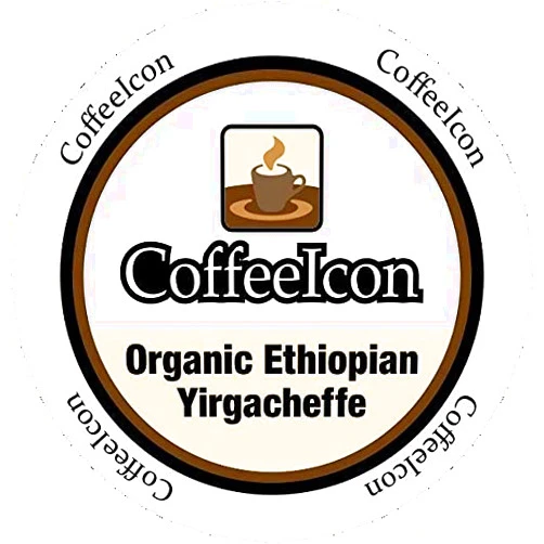 Coffeeicon ORGANIC ETHIOPIAN YIRGACHEFFE - 24CT
