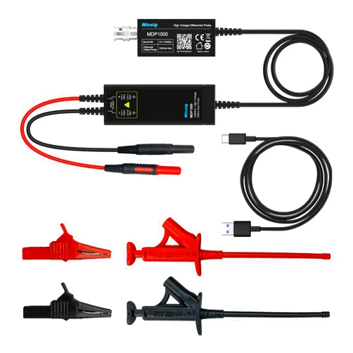 Micsig High Voltage Differential Probe MDP/DP Series oscilloscopes Probe MDP1500(DP10013)/MDP700(DP10007)/MDP3000/DP7000(DP20003)/MDP701/MDP1501/MDP3001/MDP702/MDP1502/MDP3002(MDP702)