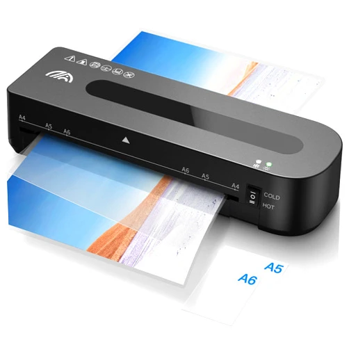 MAXDONE Laminator 9-Inch Thermal Laminator Machine with Laminating Sheets A4 Personal Laminator for Teachers, Mini Laminator kit with Pouches for School Home Office Business Use