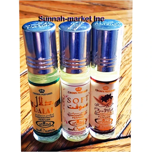 Al-Rehab Perfume Oils - Special 3-pack - Choco Musk - Soft - Dalal
