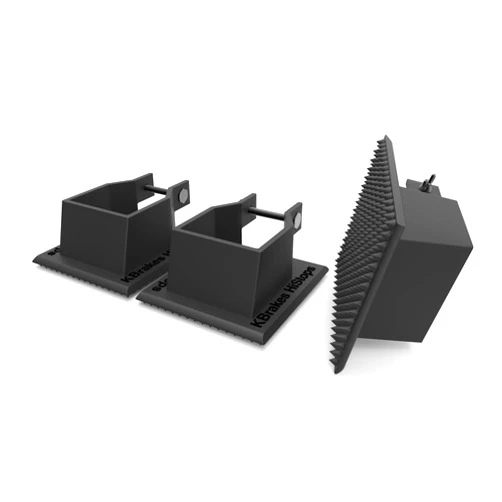 KBRAKES HiStops Drum Stand Anchors - The best in drum kit slide prevention technology