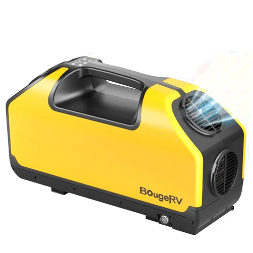 BougeRV Portable Air Conditioner, 2899BTU Tent Air Conditioner, 250W Low Power Consumption, 24VDC, 3 Wind Speeds for Van Life, Camping Tent, Outdoor