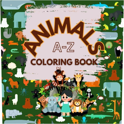 Manabu Books,Akiko Jane Cortel Wild Words: Coloring Book: Animals Coloring Book for Toddlers and Kids