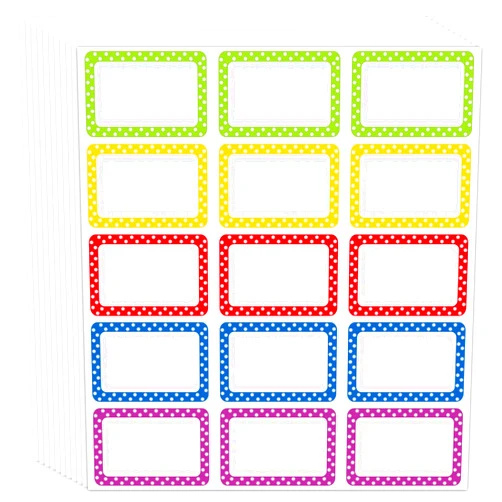 GOYOMI 300pcs Name Tag Stickers, 3