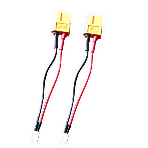 JINOARC 2PCS BT2.0 Connector 100mm 22AWG FPV Male Cable for BETAFPV BT2.0 300mAh 1S Battery Meteor65 FPV 1S TinyWhoop Drone Blade Inductrix