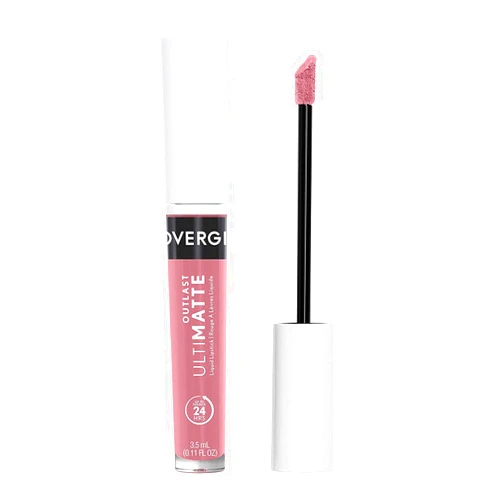 COVERGIRL Outlast Ultimatte One Step Liquid Lip Color, Rose, Yay, Rose, 0.12 Fl Ounce, Yay, Rosé 115 (99350047205)