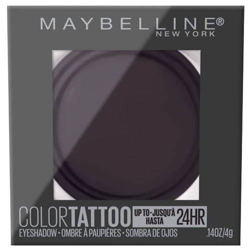 Maybelline New York Color Tattooup to 24HR Longwear Waterproof Fade Crease Resistant Blendable Cream Eyeshadow Pots Makeup, Risk Maker, 0.14 Oz