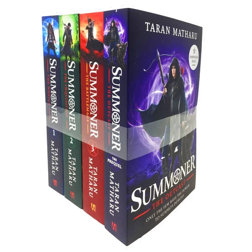 By Taran Matharu (Author) Taran Matharu The Summoner 4 Books Collection Set (The Battlemage, The Novice, The Inquisition, The Outcast)
