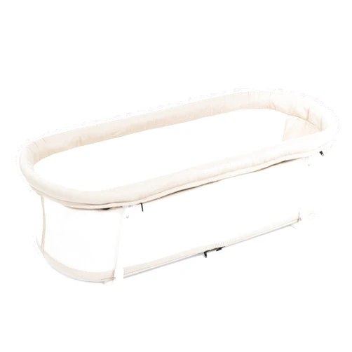 Baby Delight Snuggle Nest Bassinet, Portable Baby Bed, for Infants 0 – 5 Months, Organic Oat
