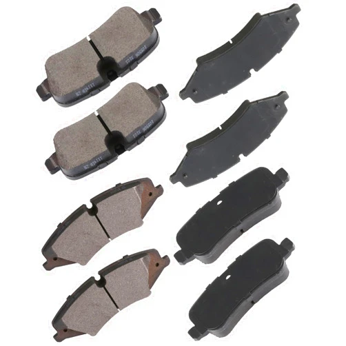 cciyu D1479 D1099 Front Rear Ceramic Brake Pads Kits 8pcs fit For 2010-2016 For Land Rover LR4,2010-2012 For Land Rover Range Rover,2010-2013 For Land Rover Range Rover Sport