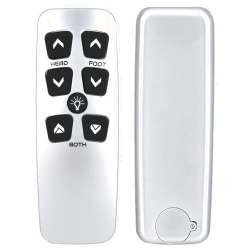 RETROSUN Replacement Remote Compatible with Leggett ＆ Platt 100 Series II or New Gen T-120 Adjustable Bed Base (Silver Version), Not for T-120 Base No Light