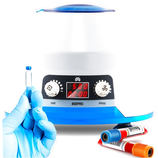 Mxmoonant Lab Centrifuge Machine, 300-4000RPM|15mlx6 Capacity|0-100min Timer Electric Benchtop PRP Centrifuge with Digital Display 110V