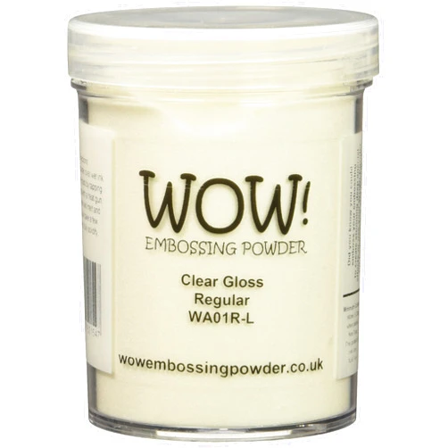 WOW! Wow Embossing Powder Large Jar 160ml-Clear Gloss Regular