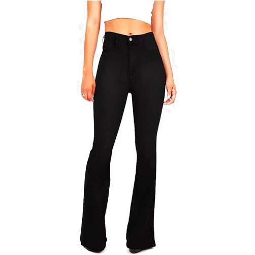 KDF Flare Jeans for Women Women's Bootcut Bell Bottom Jeans High Waisted Stretch Slimming Bell Bottoms Jeans