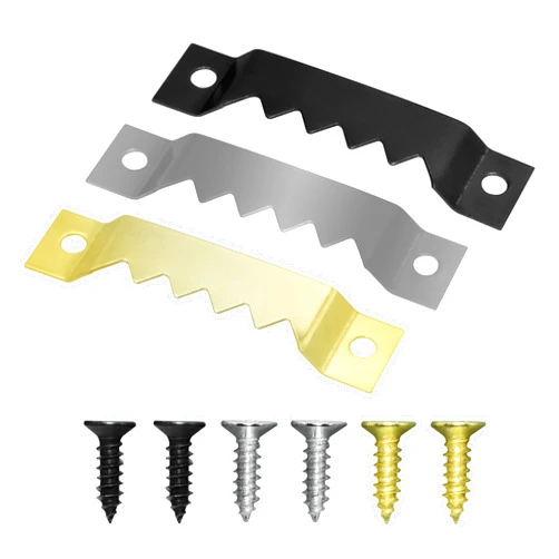 YUOILHY Large Sawtooth Picture Frame Hangers with Screws - 30 Pack, Supports 50 Ibs, Picture Hanging Hooks for Hanging Photo Frames Canvas Artwork Paintings