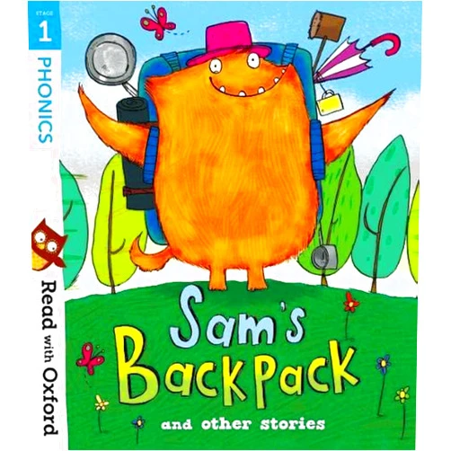 By Becca Heddle (Author), Michelle Robinson (Author), Narinder Dhami (Author), Teresa Heapy (Author), Ashley King (Illustrator), Daron Parton (Illustrator), Feronia Parker-Thomas (Illustrator), Sarah Horne (Illustrator), Sarah Jennings (Illustrator), Nikki Gamble (Series Editor) & 6 more Read with Oxford: Stage 1: Sam's Backpack and Other Stories