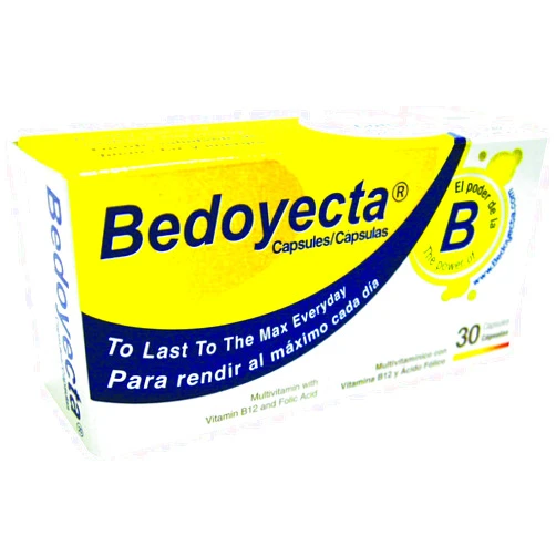 Bedoyecta B-Complex Multi Vitamin, Capsule, 30 Cp