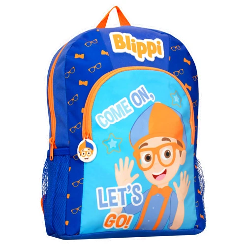 Blippi Kids Backpack Blue