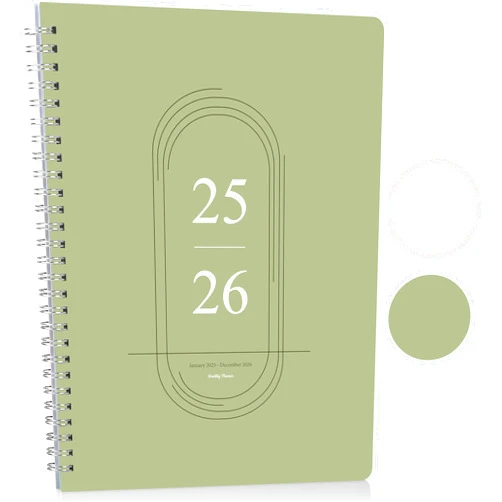 Kamoy Monthly Planner 2025-2026, Simplified Monthly Calendar Planner, Organize Schedule for School, Office, Family, 7.3