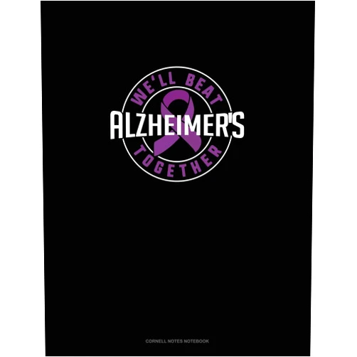 Greenyx Publishing We'll Beat Alzheimers Together: Cornell Notes Notebook