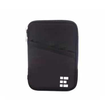 Zero Grid Passport Wallet - Travel Document Holder w/RFID Blocking Midnight