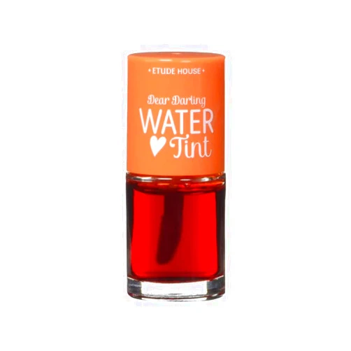 ETUDE HOUSE Dear Darling Water Tint Orange Ade | Bright Vivid Color Lip Tint with Moisturizing Pomegranate & Grapefruit Extract to Hydrate your Lips