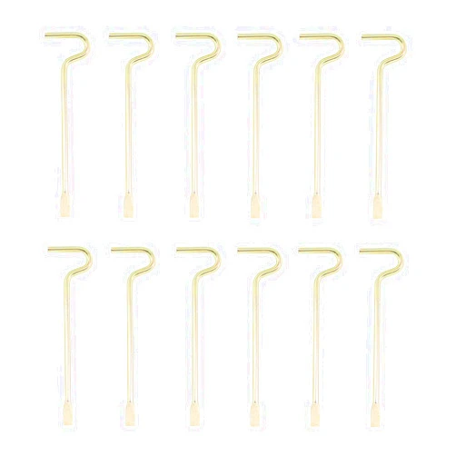 Bandelt 12 Pack Bedroom/Bathroom Door Emergency Key Compatible with Kwikset Interior Emergency Key