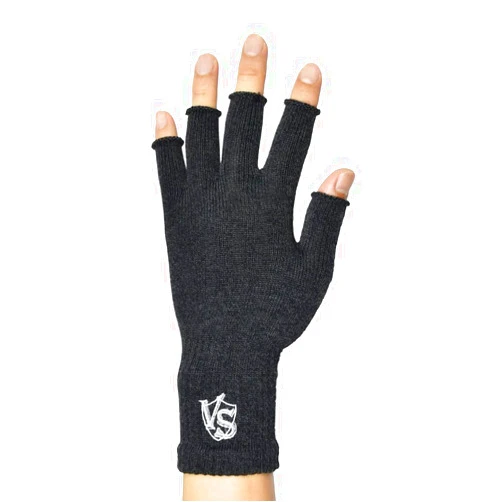 VS VITAL SALVEO VITAL SALVEO Fingerless Recovery Gloves Stretchy Hands Office Unisex Half Finger Typing Texting Circulation Gloves (Pair)