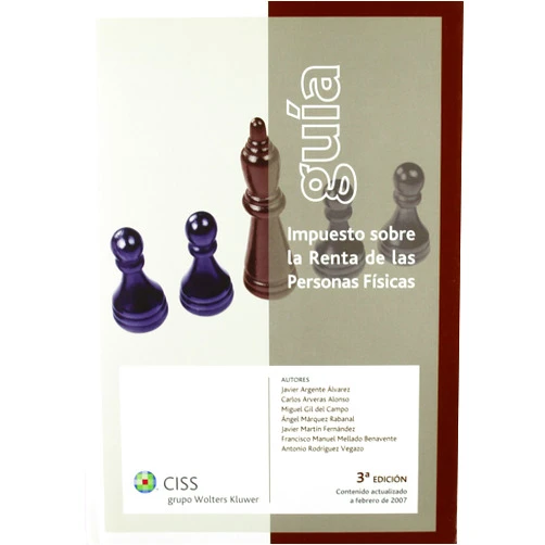 Spanish Edition by Javier Argente Álvarez (Author), Carlos Arveras Alonso (Author), Miguel Gil del Campo (Author), Ángel Márquez Rabanal (Author), Javier Martín Fernández (Author), Francisco Manuel Mellado Benavente (Author), Antonio Rodríguez Vegazo (Author) & 4 more Guía del impuesto sobre la renta de las personas físicas (3.ª edición)
