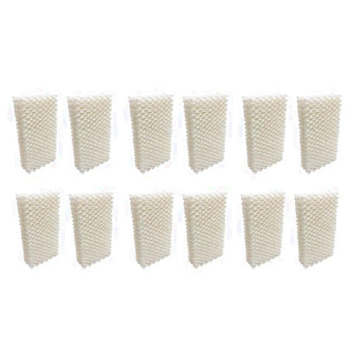 EFP Humidifier Filter Replacement Wick for Kenmore 14912, Essick Emerson MoistAir HDC-411, 1211, 2412, HDC-2R Quiet Comfort - 12 Filters