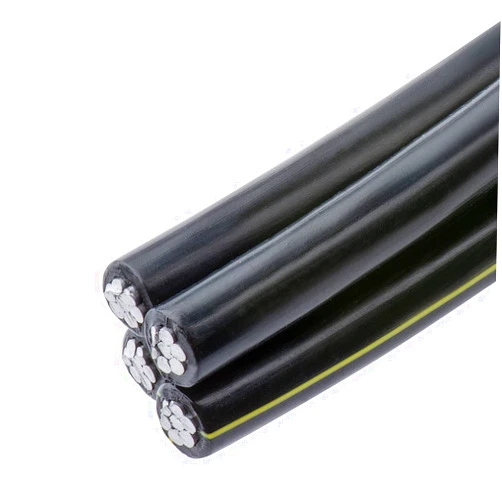 Nassau Electrical Supply 150' 4-4-4-4 Tulsa Quadruplex Aluminum Conductor Underground Direct Burial URD Cable 600V
