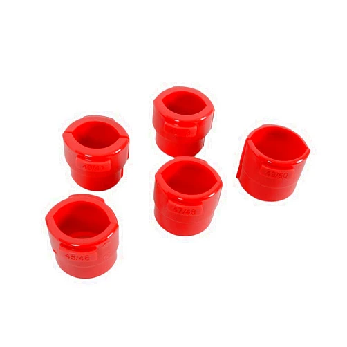 MOTO4U Universal 10PC Front Fork Seal Driver Red Motorcycle 40/41 42/43 45/46 47/48 49/50