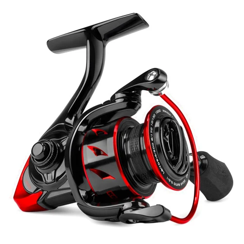 KastKing Sharky III Fishing Reel - New Spinning Reel - Carbon Fiber 39.5 LBs Max Drag - 10+1 Stainless BB for Saltwater or Freshwater - Oversize Shaft - Super Value!