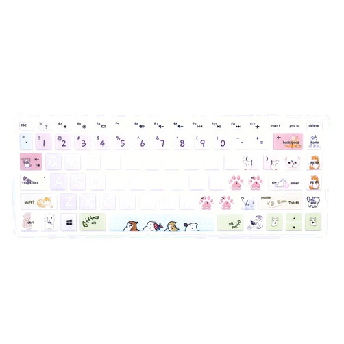 WYGCH Silicone Keyboard Cover for HP 14