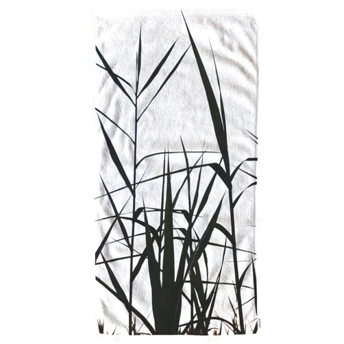 oFloral Hand Towels Cotton Washcloths Black Sticks and Twigs Branch On White Sky Comfortable Soft Towels for Bathroom/Kitchen/Yoga/Golf/Hair/Face Towel for Men/Women 15X30 Inch