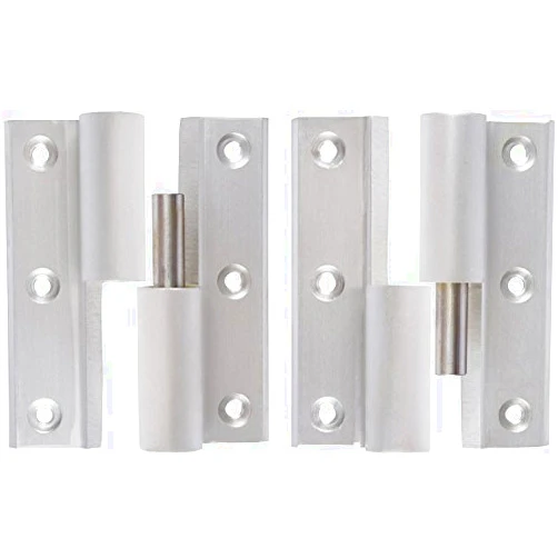 Rockwell Security Hinge Replacement Kit in Aluminum Finish